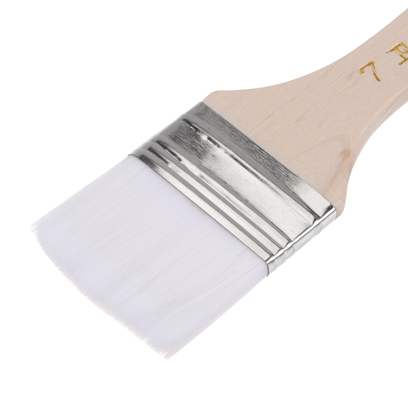 uxcell Uxcell 24Pcs 6" Paint Brush 1.6" Width Soft Nylon Bristle with Wood Handle for Wall, Cabinets, Fences White