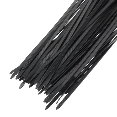 Harfington 800pcs 3 Inch 11 Lbs Cable Zip Ties Self-Locking Small Nylon Cable Tie Wraps 1/8" for Cord Management, Black