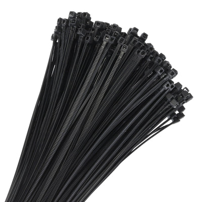 Harfington 800pcs 3 Inch 11 Lbs Cable Zip Ties Self-Locking Small Nylon Cable Tie Wraps 1/8" for Cord Management, Black