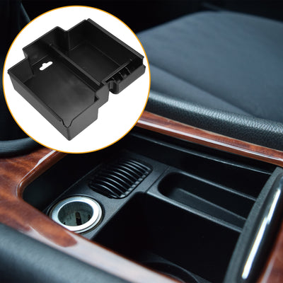 Harfington Center Console Organizer Tray - Car Front Armrest Storage Box - for Land Rover Discovery Sport 2015-2019 Plastic Black - 1 Pc