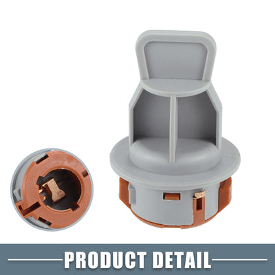 Harfington Turn Signal Light Bulb Socket No.1K6953123C Lamp Socket for Audi A6 Avant C6 Plastic Gray