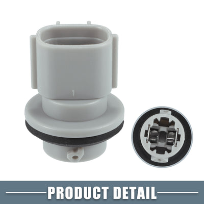 Harfington Light Bulb Socket No.8161512590 Lamp Socket for Toyota RAV4 2013-2018 Plastic Gray