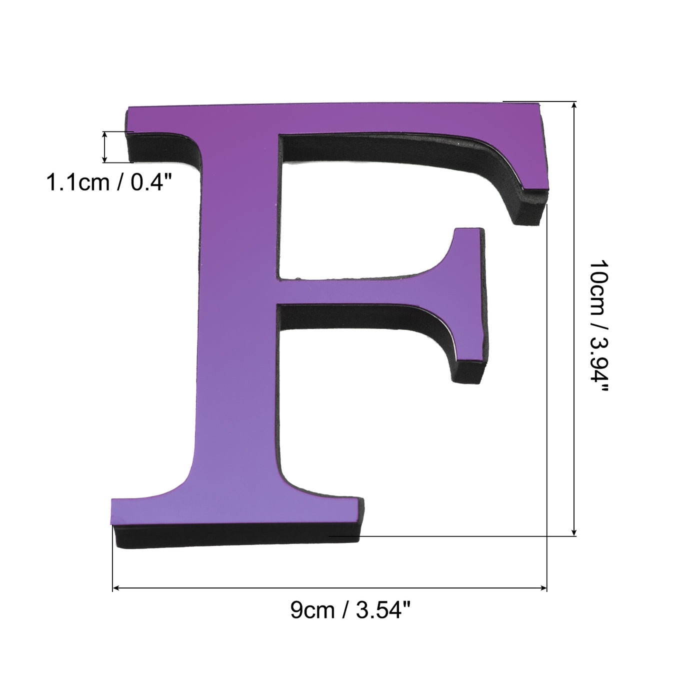 Harfington House Mailbox Letters Stickers 3D Street Address Letter Self Adhesive Decal Alphabet for Home Office Apartment