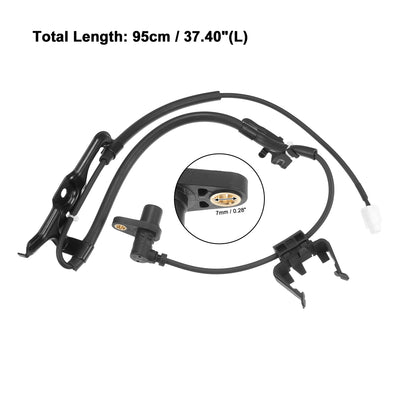 Harfington Front Left ABS Wheel Speed Sensor Fit for Lexus ES350 2007-2012 No.8954333080 - Pack of 1