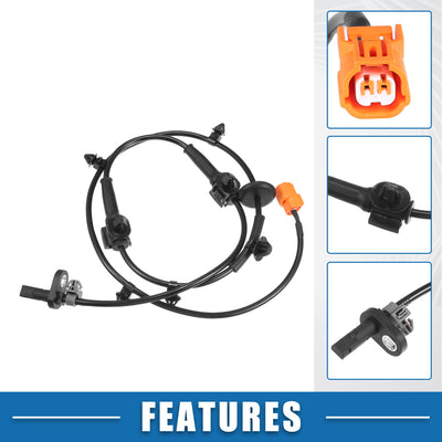 Harfington Front Right ABS Wheel Speed Sensor No.57450SAGH01 ABS Sensor for Honda Civic Fit 1.3L 1.5L 2007 2008