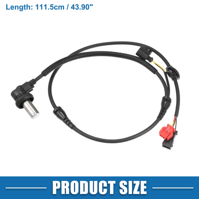 Harfington Front Left Right ABS Wheel Speed Sensor No.8D0927803D ABS Sensor for Audi A4 A4 Quattro 1996-2001