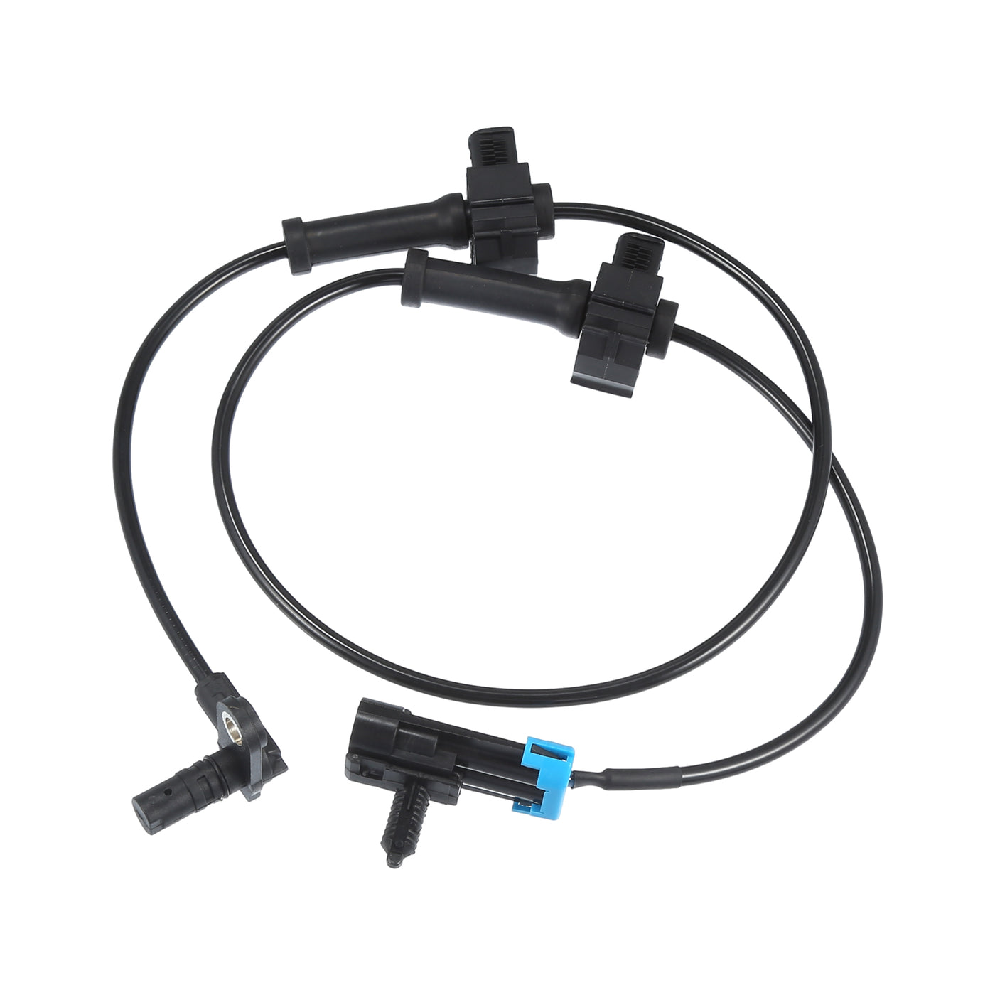 A ABSOPRO Front Left Right ABS Wheel Speed Sensor No.15862988 with Wire ABS Sensor for Hummer H3 2006-2010