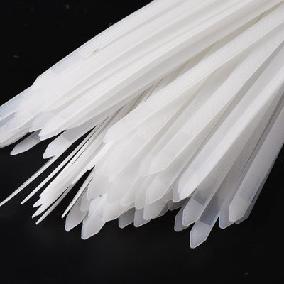 Harfington 100pcs 22 Inch 176 Lbs Cable Zip Ties Self-Locking Extra Long Nylon Cable Tie Wraps 3/8" for Cord Management, White