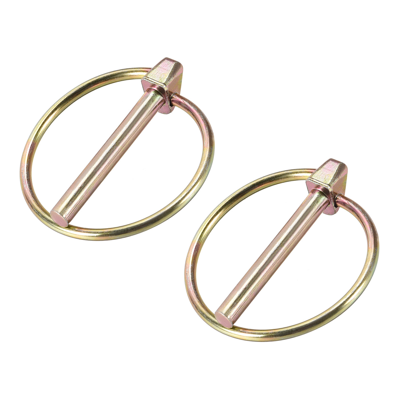 uxcell Uxcell 2Pcs 7/32" x 1-1/4" Linch Pin with Ring for Boat Kayak Canoe