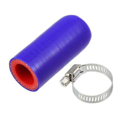 Harfington Universal Silicone Coolant Cap Intake Vacuum Hose End Plug 18mm 0.71" ID Car Coolant Heater Bypass Vacuum Water Port Silicone Blue