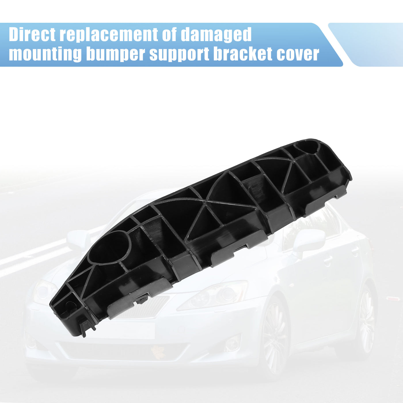 X AUTOHAUX Bumper Bracket Side Retainer for Lexus IS 250 A/T 2006-2013 for Lexus IS 250 M/T 2006-2012 No.5253653011/5253653010