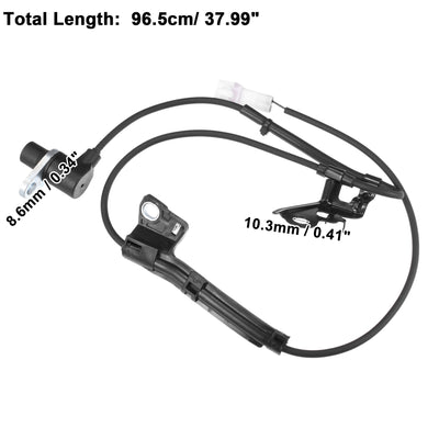 Harfington Front Right Car ABS Wheel Speed Sensor Fit for Toyota COROLLA 2003-2008 No.8954202040 - Pack of 1