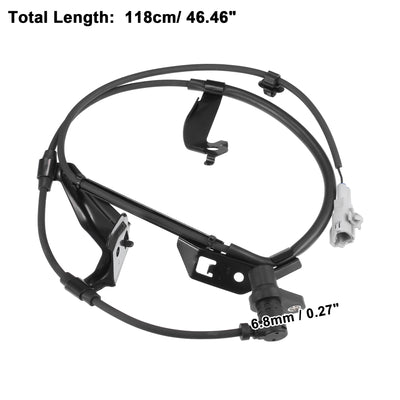 Harfington Front Left Right Car ABS Wheel Speed Sensor Fit for Toyota RAV4 2001-2005 No.8954342040/8954242040 - Pack of 2