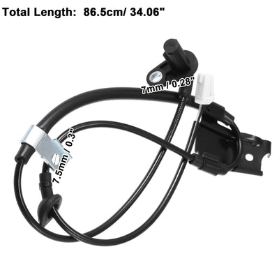 Harfington Rear Left Right Car ABS Wheel Speed Sensor Fit for Toyota Venza 2009-2015 No.895460T010/895450T010 - Pack of 2