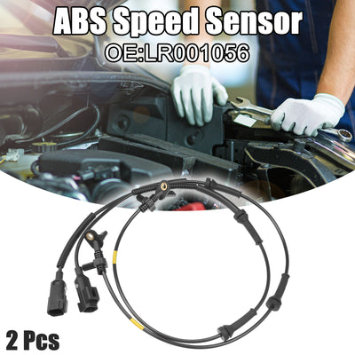 Harfington Front Left Right Car ABS Wheel Speed Sensor Fit for Land Rover LR2 2008-2014 No.LR001056 - Pack of 2