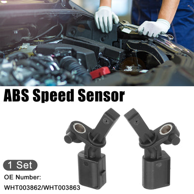 Harfington Hinten Links Rechts ABS-Sensor passend für Audi A1 Nr. WHT003862 - 2 Stück