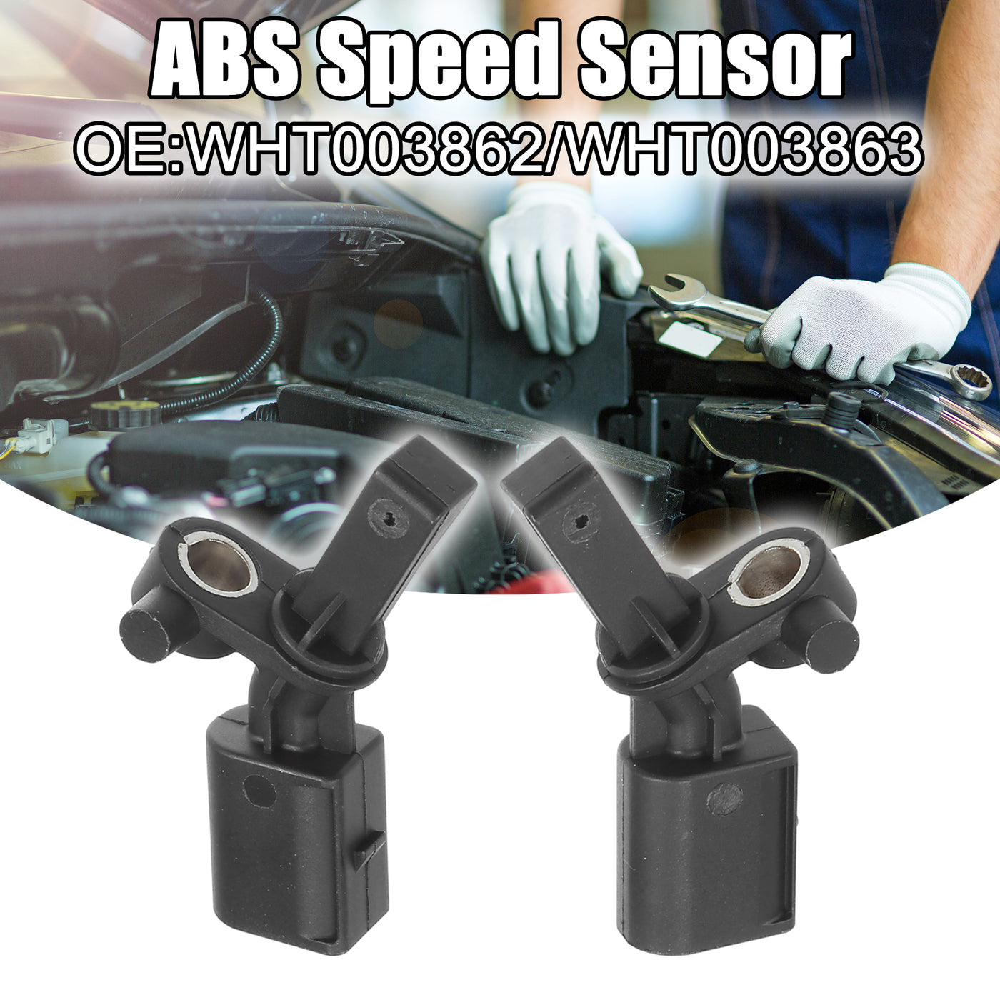 ACROPIX Hinten Links Rechts ABS-Sensor passend für Audi A1 Nr. WHT003862 - 2 Stück