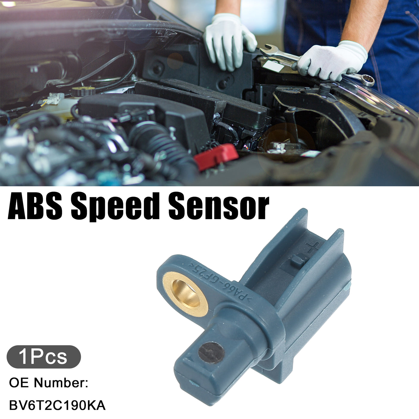 ACROPIX Hinten Links Rechts ABS-Sensor passend für Ford Nr. BV6T2C190KA - 1 Stück