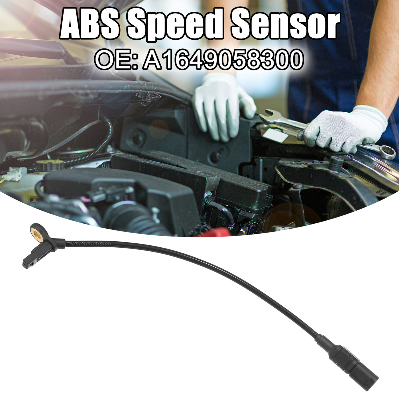 ACROPIX Hinten Links Rechts ABS-Sensor passend für Mercedes-Benz ML550 08-10 - 1 Stück