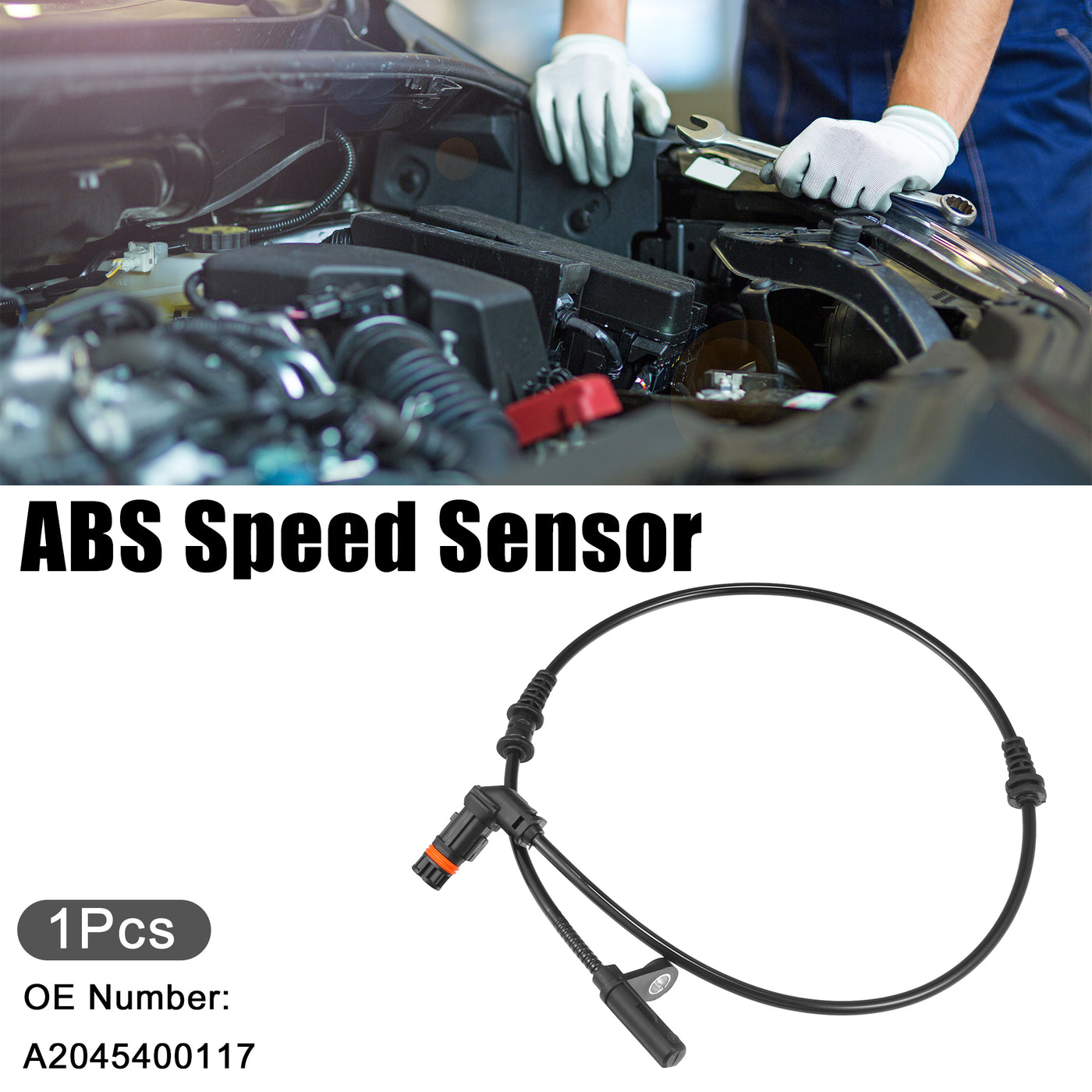 ACROPIX Vorderer linker rechter ABS-Sensor passend für Mercedes-Benz C300 08-11 - 1 Stück