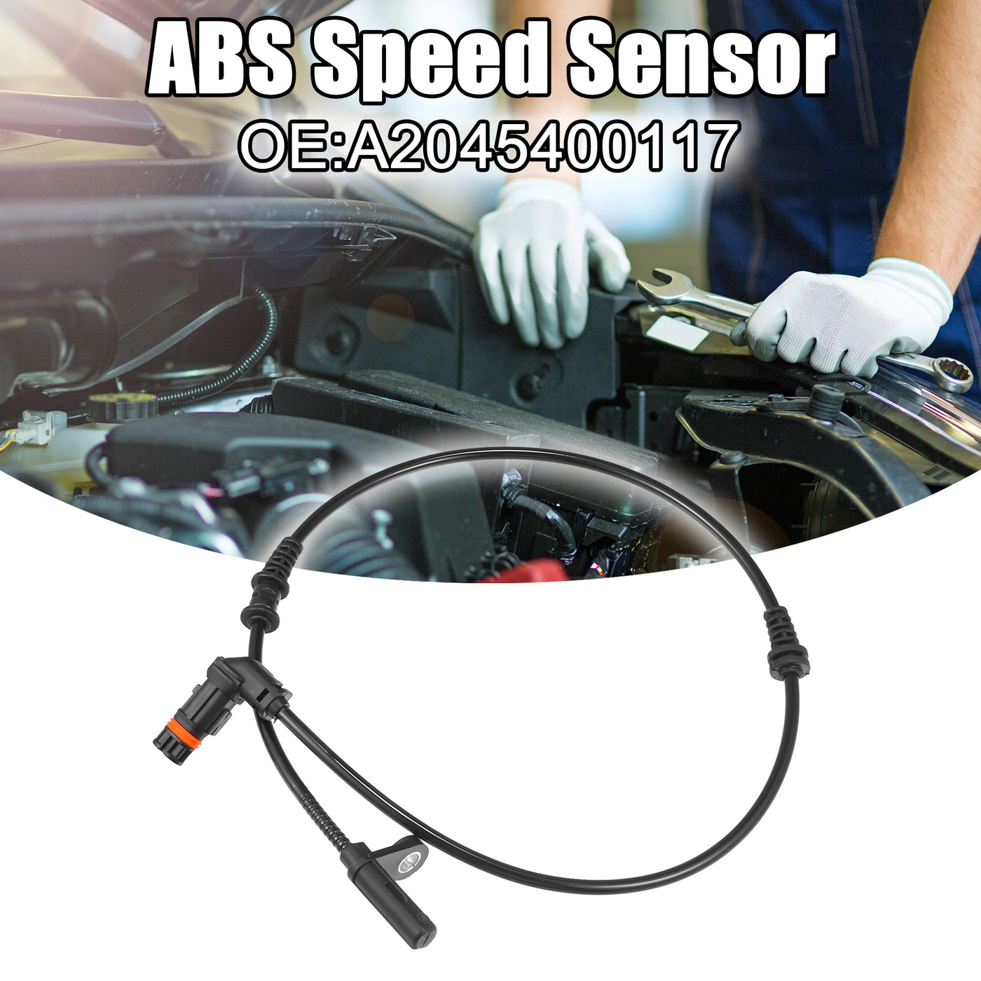 ACROPIX Vorderer linker rechter ABS-Sensor passend für Mercedes-Benz C300 08-11 - 1 Stück