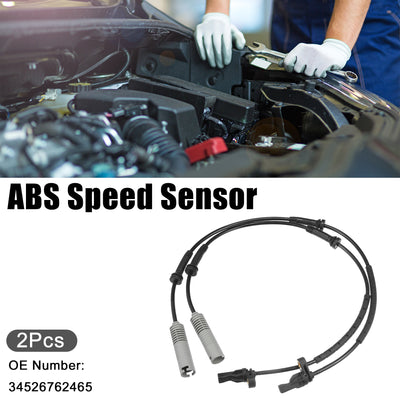 Harfington Vorderer linker rechter ABS-Sensor passend für BMW 325i Nr. 34526762465 - 2 Stück