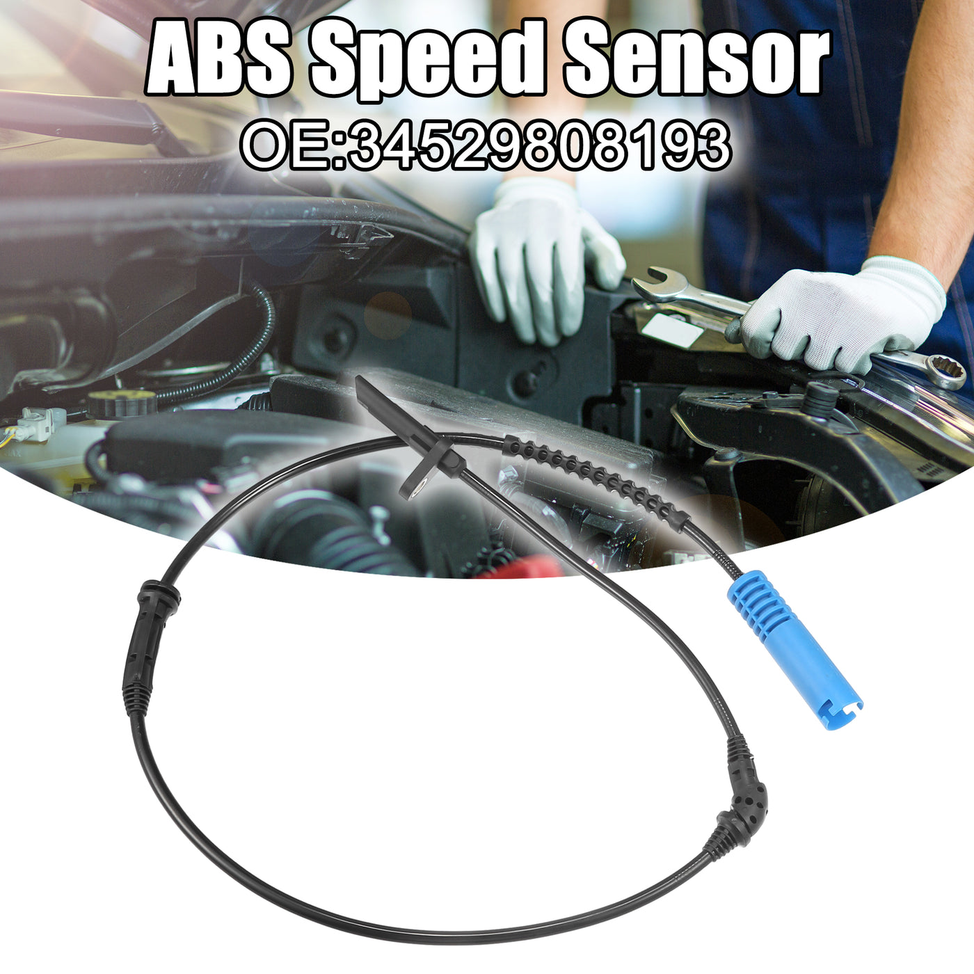 ACROPIX Vorderer linker rechter ABS-Sensor passend für Mini Nr. 34529808193 - 1 Stück