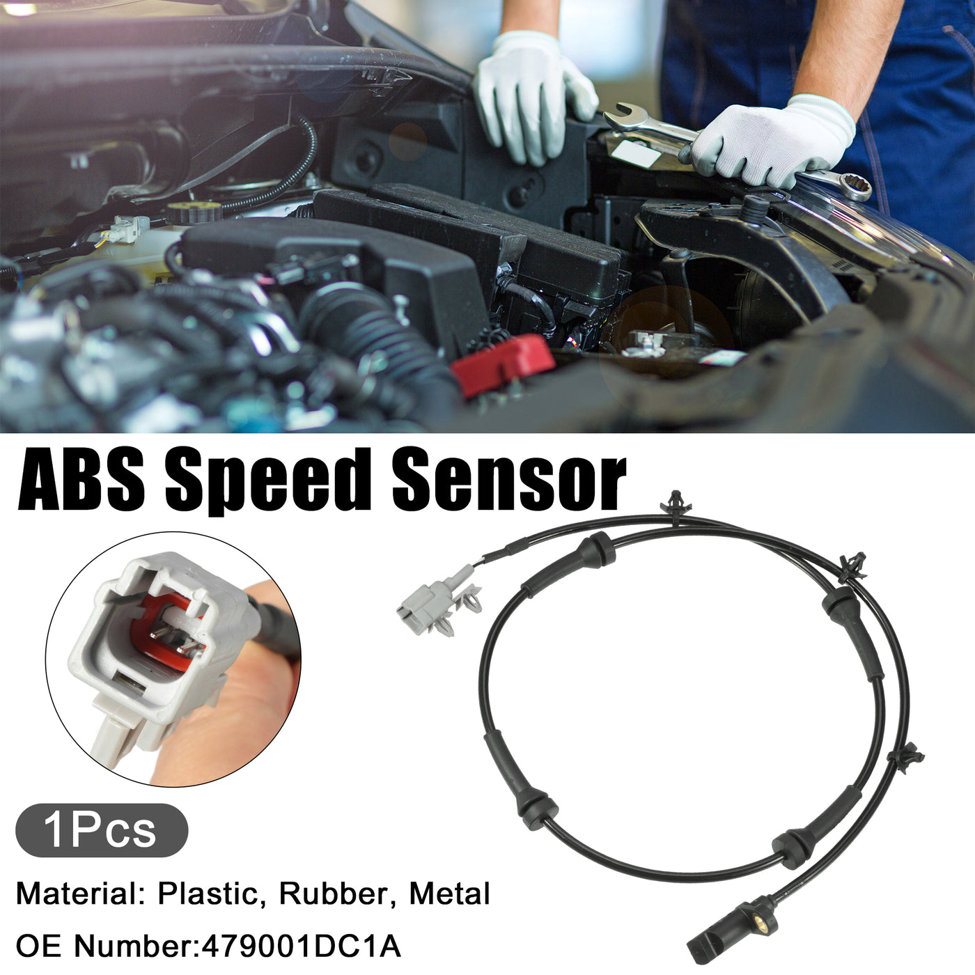 ACROPIX ABS Raddrehzahlsensor passend für Nissan Nr. 479001DC1A - 1 Stück