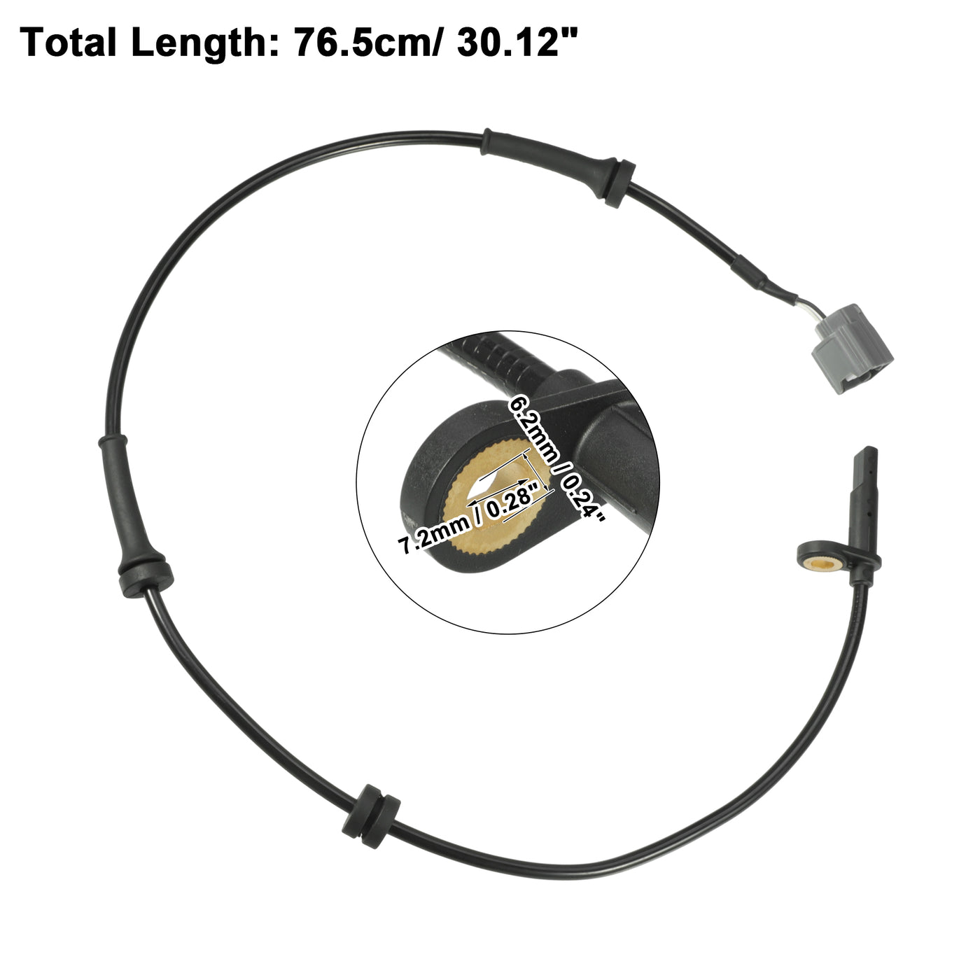 ACROPIX Auto ABS Raddrehzahlsensor passend für Nissan Nr. 479104CL0A - 1 Stück