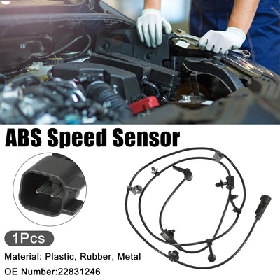 Harfington ABS Wheel Speed Sensor ABS Sensor Fit for Buick LaCrosse 2014-2016 Regal 2014-2017 No.22831246 - Pack of 1