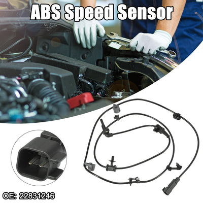 Harfington ABS Wheel Speed Sensor ABS Sensor Fit for Buick LaCrosse 2014-2016 Regal 2014-2017 No.22831246 - Pack of 1