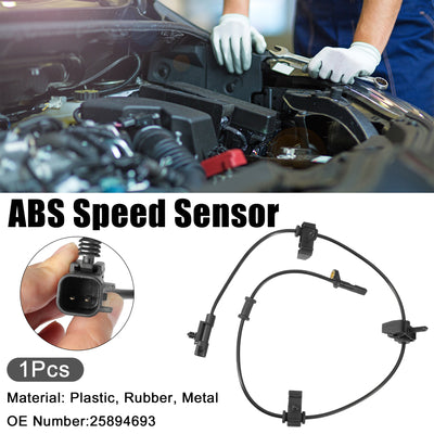 Harfington Car ABS Wheel Speed Sensor Fit for Cadillac SRX Base 2010 2011 No.25894693 - Pack of 1