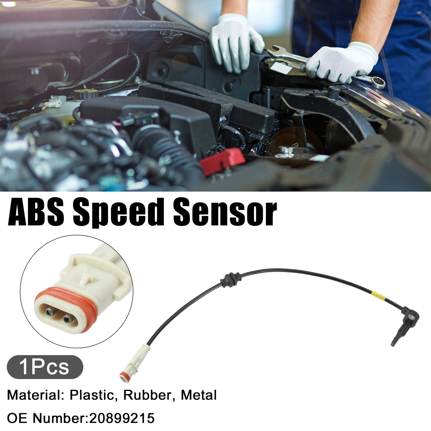 ACROPIX ABS Wheel Speed Sensor ABS Sensor Fit for Cadillac XTS 3.6L V6-Gas 2013-2019 No.20899215 - Pack of 1