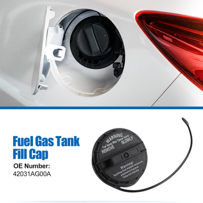 Harfington Fuel Gas Tank Fill Cap Fit for Subaru Legacy 2005-2009 No.42031AG00A - Pack of 1