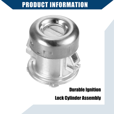 Harfington No.7C3Z1521990A Door Lock Cylinder with Key Set for Ford F150 1997-2011 for Ford for Ranger 1996-2004 / Inner Front Left Right Door Lock Tumbler / Durable / 1 Set