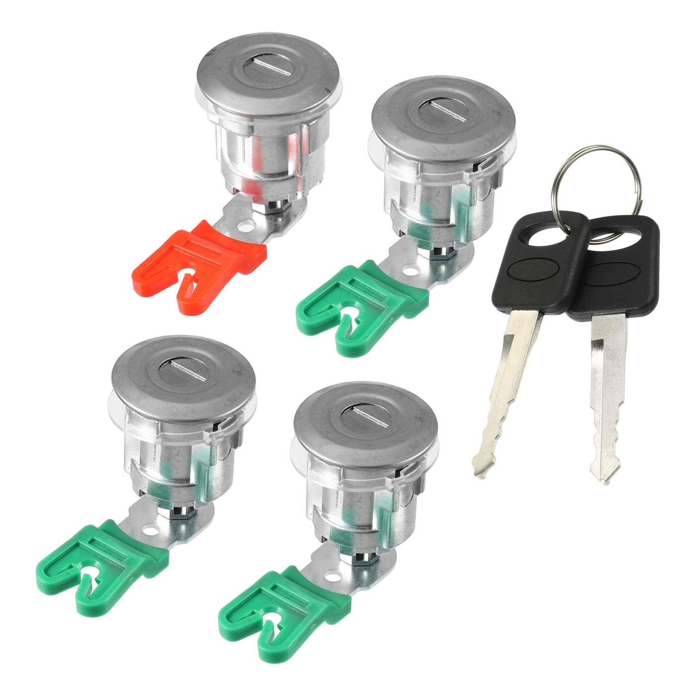 Hihaha Door Locks Cylinder Tumbler Lock Set with Keys for Ford Econoline Van 1997-2018 for Ford E150 / Inner / Durable / 1 Set