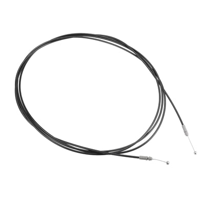 Harfington Car Rear Trunk Release Cable, for Toyota Yaris Sedan 2007-2014, Plastic Rubber, No.6460752090, Black