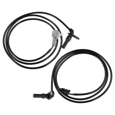 Hihaha No.MK585279/MK585280 ABS Wheel Speed Sensor for Mitsubishi FUSO CANTER/ Rear Left Right/ Durable Metal/ 2 Pcs Black