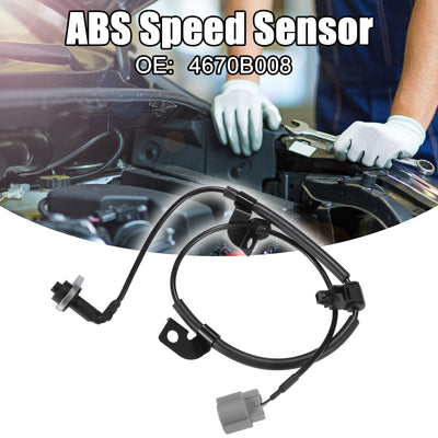 Harfington Car Rear Right ABS Wheel Speed Sensor Fit for Mitsubishi L200 2014-2023 No.4670B008 - Pack of 1