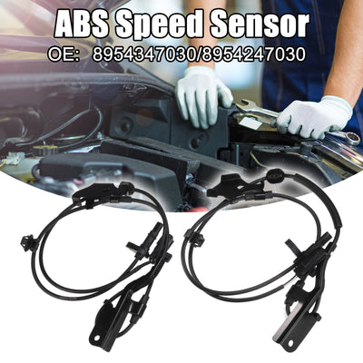 Harfington Front Left Right ABS Wheel Speed Sensor ABS Sensor Fit for Toyota Prius 2010-2015 Prius Plug-In 2012-2014 No.8954347030/8954247030 - Pack of 2