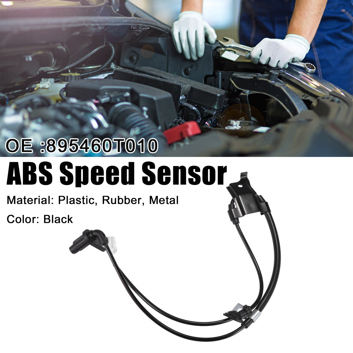 ACROPIX Hinten links ABS Raddrehzahlsensor passend für Toyota Nr. 895460T010 - 1 Stück