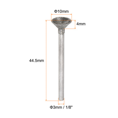 Harfington Diamond Grinding Head Spherical Head Rotary Tools