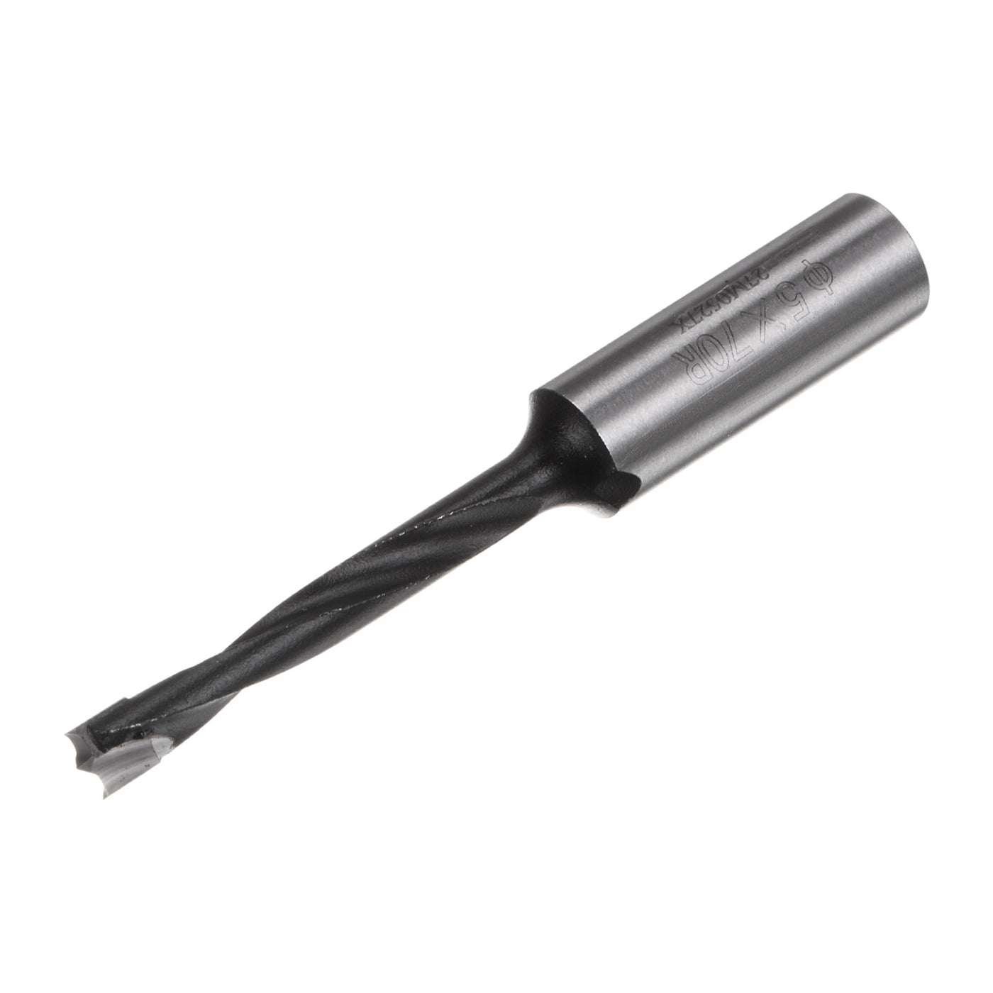 uxcell Uxcell Brad Point Drill Bits 5mm x 70mm Forward Turning Carbide for Woodworking