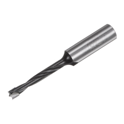 Harfington Uxcell Brad Point Drill Bits 5.2mm x 70mm Forward Turning Carbide for Woodworking