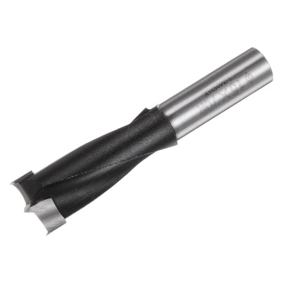 Harfington Uxcell Brad Point Drill Bits 15mm x 70mm Forward Turning Carbide for Woodworking