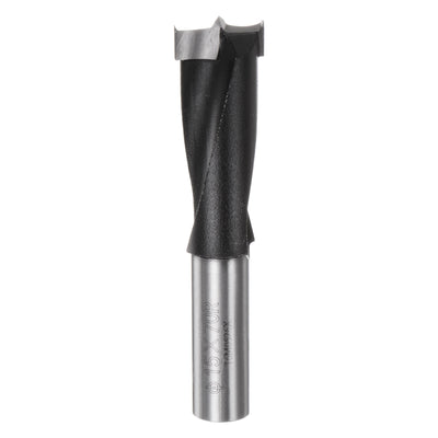 Harfington Uxcell Brad Point Drill Bits 15mm x 70mm Forward Turning Carbide for Woodworking