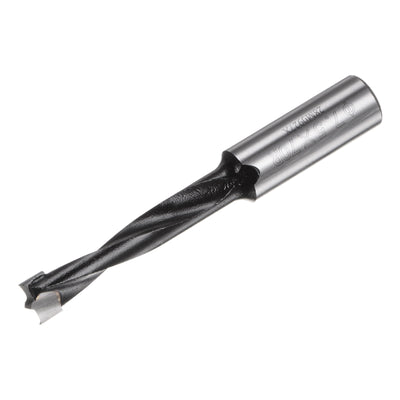 Harfington Uxcell Brad Point Drill Bits 7.5mm x 70mm Forward Turning Carbide for Woodworking