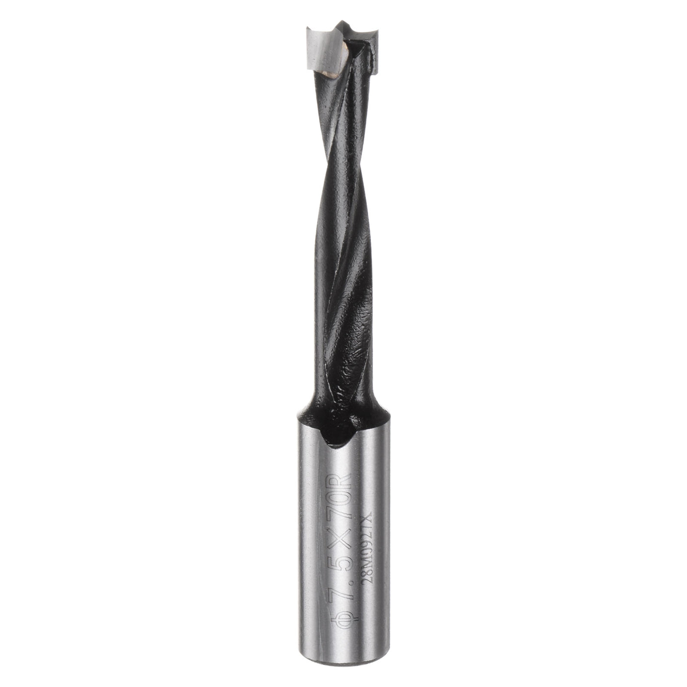 uxcell Uxcell Brad Point Drill Bits 7.5mm x 70mm Forward Turning Carbide for Woodworking