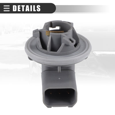 Harfington Stop Light Lamp Bulb Holder, for Ford Focus 2000-2008, ABS, No.XS41-13K370-CD/XFM500010, Gray