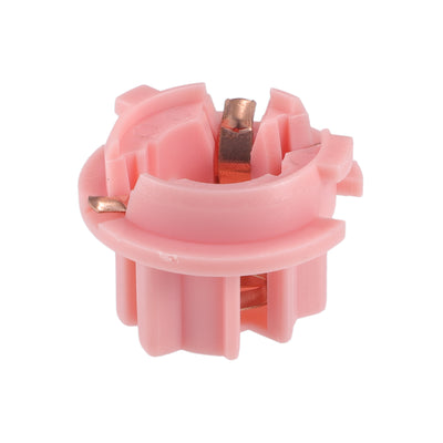 Harfington Rear Tail Light Lamp Bulb Socket, for Mercedes S Class W220 1998-2006, ABS, No.A2108260082/63218386805, Pink